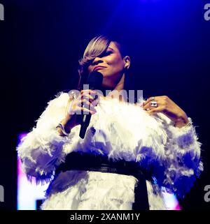 gabrielle Preforming beim in IT Together Festival, Margam, Port Talbot Stockfoto