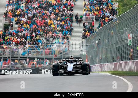 Montreal, Kanada. Juni 2024. 07.06.2024, Circuit Gilles-Villeneuve, Montreal, FORMEL 1 AWS GRAND PRIX DU CANADA 2024, im Bild Alexander Albon (GBR), Williams Racing Credit: dpa/Alamy Live News Stockfoto