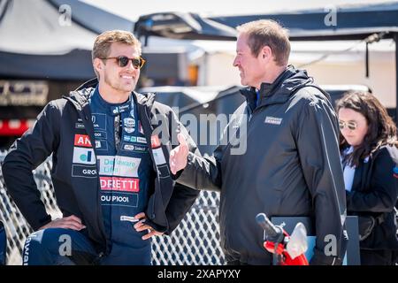 Elkhart Lake, Wi, USA. Juni 2024. MARCUS ERICSSON (28) aus Kumla, Schweden, bereitet sich auf den XPEL Grand Prix auf der Road America in Elkhart Lake, WI vor. (Kreditbild: © Walter G. Arce Sr./ASP via ZUMA Press Wire) NUR REDAKTIONELLE VERWENDUNG! Nicht für kommerzielle ZWECKE! Stockfoto