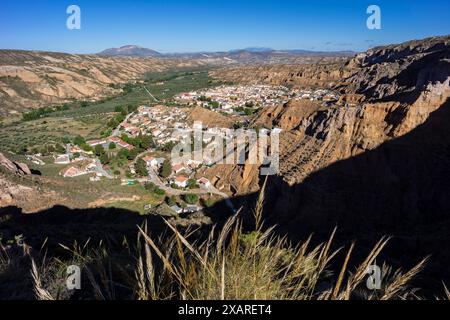 Gorafe, Gor-Tal, Region Guadix, Granada Geopark, Provinz Granada, Andalusien, Spanien. Stockfoto