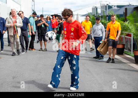 FAHRER während des Formel 1 AWS Grand Prix du Canada 2024, Montreal, Quebec, Kanada, vom 6. Bis 9. Juni - Runde 9 von 24 der F1-Weltmeisterschaft 2024 Stockfoto