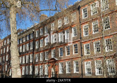 Barristers' Chambers at King's Bench Walk, Inner Temple, eines der vier Inns of Court, London Legal District, England, Großbritannien Stockfoto