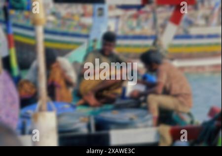 Der Markt in Tihama ist die Küstenebene des Roten Meeres der Arabischen Halbinsel vom Golf von Aqaba bis zum Bab el Mandeb Stockfoto