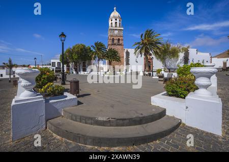 Lanzarote, Spanien: Spanische Gemeinde Teguise im zentralen Teil der Insel Lanzarote Stockfoto