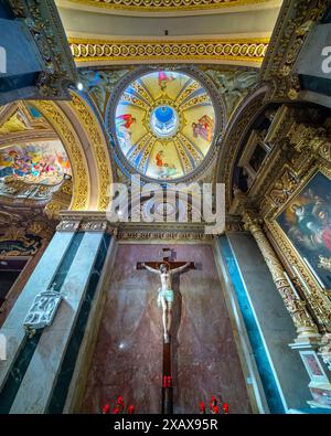 05.26.24 Gozo, Malta, Victoria City. St. Georgs Basilika in Rabat (Victoria) in Gozo, Malta Stockfoto