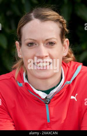 Olympia- und Commonwealth-Athlet Eilidh Child. 19/11/13 Stockfoto