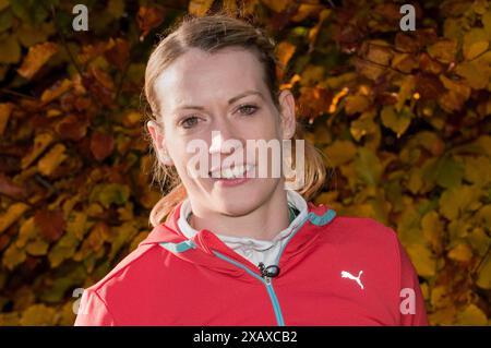 Olympia- und Commonwealth-Athlet Eilidh Child. 19/11/13 Stockfoto