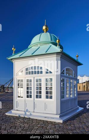 Einer der Königlichen Pavillons in Nordre Toldbod, Kopenhagen, Dänemark Stockfoto