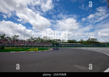 Montreal, Kanada. Juni 2024. Alexander Albon aus Thailand fuhr den (23) Williams Racing FW46 Mercedes während des GP du Canada, Formel 1, auf dem Circuit Gilles Villeneuve. Quelle: Alessio Morgese// Emage / Alamy Live News Stockfoto