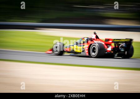 Elkhart Lake, Wi, USA. Juni 2024. PIETRO FITTIPALDI (30) aus Miami, Florida, übt für den XPEL Grand Prix auf der Road America in Elkhart Lake, WI. (Kreditbild: © Walter G. Arce Sr./ASP via ZUMA Press Wire) NUR REDAKTIONELLE VERWENDUNG! Nicht für kommerzielle ZWECKE! Quelle: ZUMA Press, Inc./Alamy Live News Stockfoto