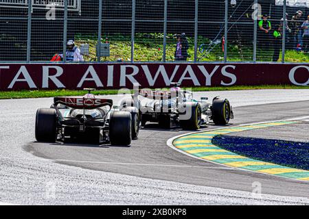 Mercedes-AMG Petronas F1 Team während des Formel 1 AWS Grand Prix du, Kanada. , . Formel 1-Weltmeisterschaft: Alessio de Marco/Alamy Live News Stockfoto