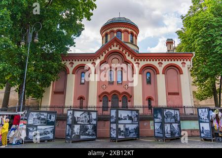 Nikolaikirche in Vilnius, Litauen Stockfoto