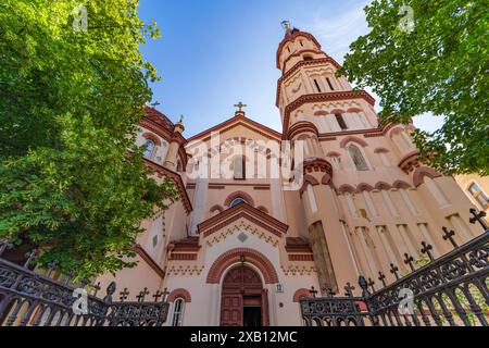 Nikolaikirche in Vilnius, Litauen Stockfoto