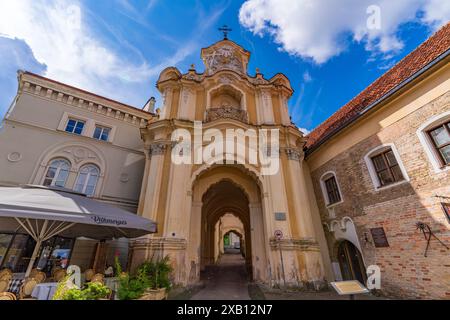 Uniate Church der Heiligen Dreifaltigkeit in Vilnius, Litauen Stockfoto