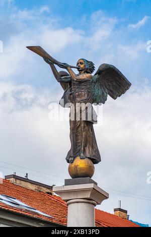 Der Engel von Uzupis in Vilnius, Litauen Stockfoto