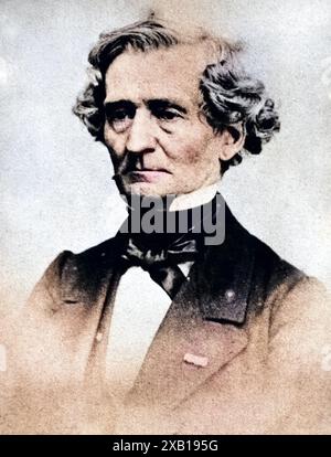 Berlioz, Hector Louis, 11.12.1803 - 8,3.1869, französischer Komponist, Porträt, ADDITIONAL-RIGHTS-CLEARANCE-INFO-NOT-AVAILABLE Stockfoto