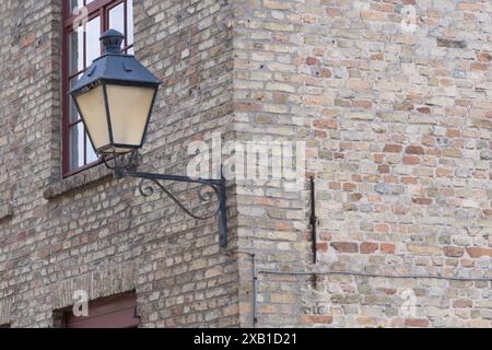 Historische Gebäude in Veurne, Belgien Stockfoto