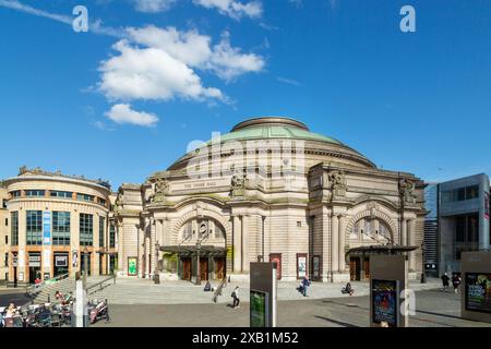 Die Usher Hall ist ein Konzertsaal im West End von Edinburgh, Schottland Stockfoto