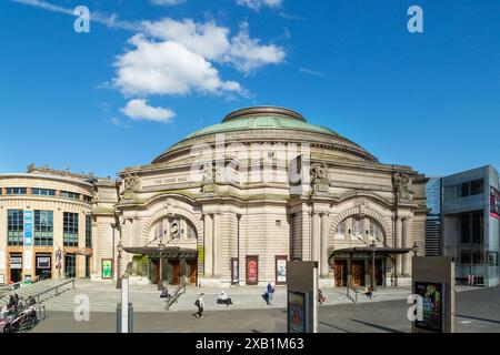 Die Usher Hall ist ein Konzertsaal im West End von Edinburgh, Schottland Stockfoto