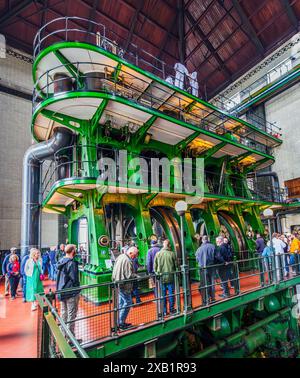 Sir William Prescott Engine, Kempton Steam Museum. Stockfoto