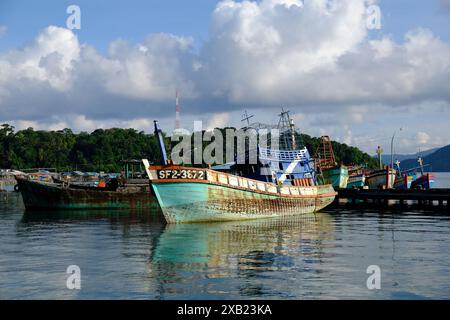 Indonesien Anambas-Inseln - Terempa vietnamesische Schiffswracks Stockfoto