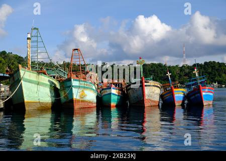 Indonesien Anambas-Inseln - Terempa vietnamesische Schiffswracks Stockfoto