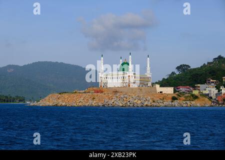 Indonesien Anambas-Inseln - Siantan-Insel - Moschee Stockfoto