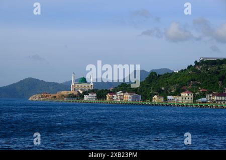 Indonesien Anambas-Inseln - Siantan-Insel - Mosqu Stockfoto