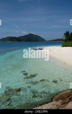 Indonesien Anambas Inseln - idyllische Strandlandschaft Stockfoto