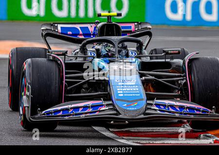 Pierre Gasly (FRA) - Alpine F1-Team - Alpine A524 - Renaultduring Formel 1 AWS Grand Prix du Canada 2024, Montreal, Quebec, Kanada, vom 6. Bis 9. Juni - Runde 9 von 24 von 2024 F1-Weltmeisterschaft Stockfoto