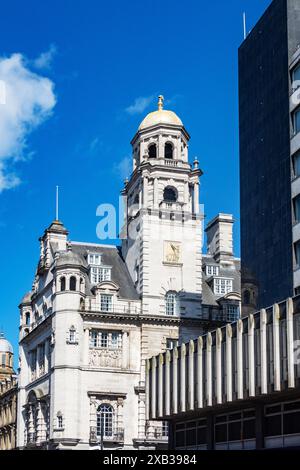 Das Royal Insurance Building, das jetzt als Aloft Hotel in Liverpool gelistet ist Stockfoto