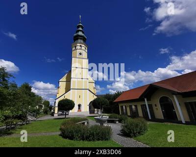 Wallfahrtskirche Mariä Himmelfahrt in Sammarei, Landkreis Passau, Niederbayern, Bayern, Deutschland 1f-50115043 Stockfoto