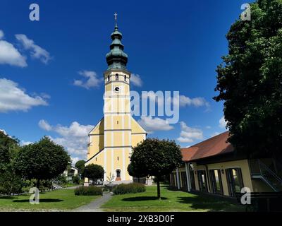 Wallfahrtskirche Mariä Himmelfahrt in Sammarei, Landkreis Passau, Niederbayern, Bayern, Deutschland Stockfoto