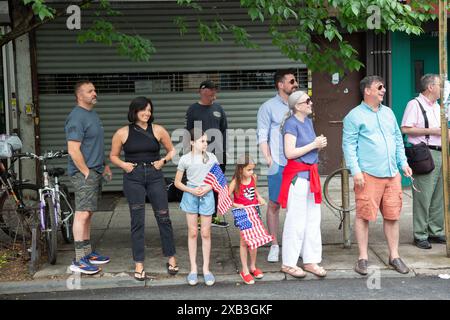 157. Memorial Day Parade am 27. Mai 2024 IN BAY RIDGE, BROOKLYN, NEW YORK. Stockfoto