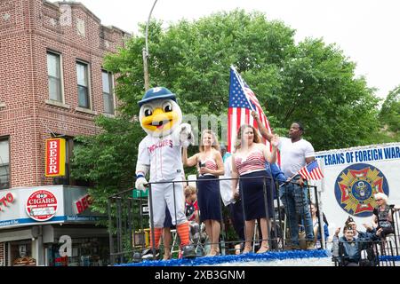 157. Memorial Day Parade am 27. Mai 2024 IN BAY RIDGE, BROOKLYN, NEW YORK. Stockfoto