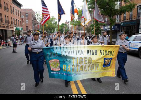 157. Memorial Day Parade am 27. Mai 2024 IN BAY RIDGE, BROOKLYN, NEW YORK. Stockfoto