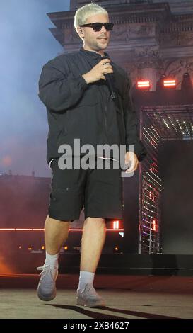 Mailand, It. Juni 2024. Gazzelle bei Party Like a Dee jay im Arco della Pace Credit: Independent Photo Agency/Alamy Live News Stockfoto