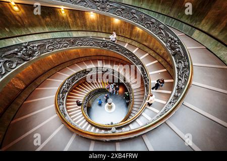 Vatikanmuseum Vatikanstadt Hauptstadt Italiens Rom, Region Latium, Italien, Europa Stockfoto