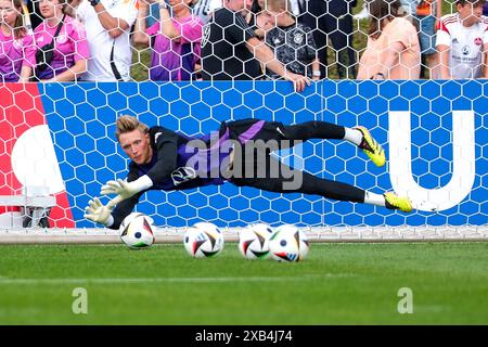 Jan Reichert (Deutrschland) am Ball, GER, DFB, Oeffentliches Training, Fussball Herren Nationalmannschaft Deutschland, UEFA Fussball Europameisterschaft 2024, Herzogenaurach 10.06.2024. Foto: Eibner-Pressefoto/Florian Wiegand Stockfoto