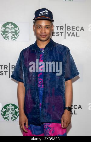 NEW YORK, NEW YORK – 08. JUNI: Ryan Jamaal Swain nimmt 2024 am 08. Juni 2024 an der „Treasure“ Premiere während des Tribeca Festivals im Village East Cinema Teil. Stockfoto