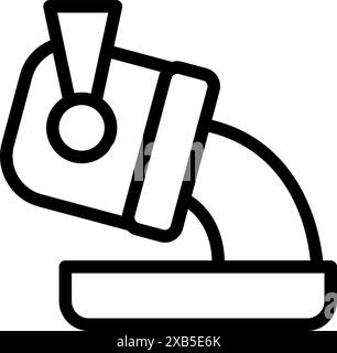 Einfaches lineares Symbol, das die Aktion des Gießens von Betonmischungen aus einem Eimer in eine Schubkarre darstellt, wie sie häufig auf Baustellen zu sehen sind Stock Vektor