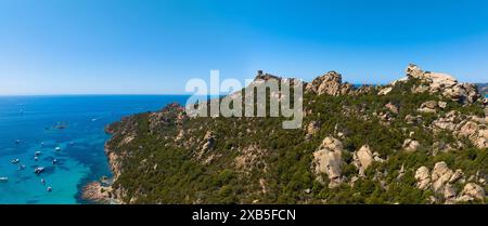 FRANKREICH, CORSE-DU-SUD (2) STRAND ROCCAPINA Stockfoto