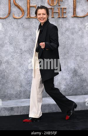 London, Großbritannien. Juni 2024. Emma D’Arcy kommt im House of the Dragon Staffel 2 UK Premiere, Odeon, Leicester Square. Quelle: Doug Peters/EMPICS/Alamy Live News Stockfoto