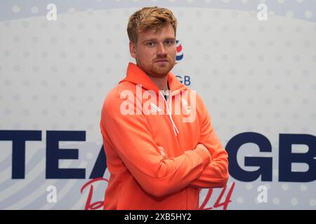 Connor Bainbridge während einer Team GB KittingOutSession für Paris