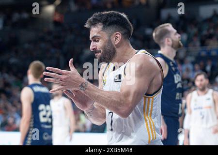 Madrid, Spanien. Juni 2024. Liga Endesa Real Madrid vs UCAM Murcia Credit: CORDON PRESS/Alamy Live News Stockfoto