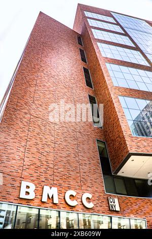 Borough of Manhattan Community College, BMCC, Gebäude außen, New York City, New York, USA Stockfoto