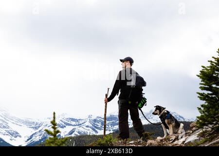 South Lawson Peak, Kananaskis, Alberta, Kanada Stockfoto