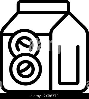 Symbol für Wäscheservice mit Waschmaschine und Seife zum Waschen von Wäsche Stock Vektor