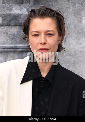 London, Großbritannien. Juni 2024. Emma D’Arcy besuchte das House of the Dragon Staffel 2 UK Premiere am Leicester Square in London. Juni 2024. Foto: Stuart Hardy/ABACAPRESS. COM Credit: Abaca Press/Alamy Live News Stockfoto