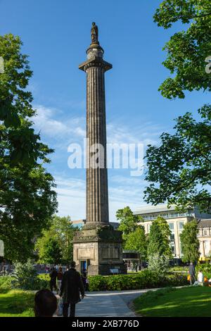 Melville Monument am St Andrews Square Edinburgh Schottland Stockfoto